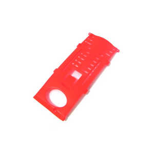 MJX X-series X400 X400-V2 quadcopter spare parts battery cover (Red) - Click Image to Close