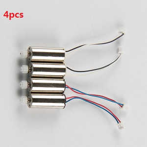 MJX X-series X400 X400-V2 quadcopter spare parts main motor set (2*Red-Blue wire + 2*Black-White wire)
