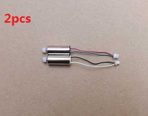 MJX X-series X400 X400-V2 quadcopter spare parts main motor set (1*Red-Blue wire + 1*Black-White wire)