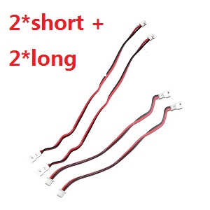 MJX X401H RC quadcopter spare parts wire for the motor (2*Short + 2*long)