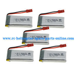 Syma X56 X56W RC quadcopter spare parts 3.7V 850mAh battery 5pcs