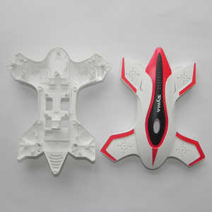 Syma X56 X56W RC quadcopter spare parts upper and lower cover (White) - Click Image to Close