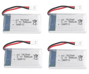 SYMA x5 x5a x5c x5c-1 RC Quadcopter spare parts 3.7V 500mAh battery 4pcs SYMA x5 x5a x5c x5c-1 RC Quadcopter spare parts 3.7V 500mAh battery 4pcs