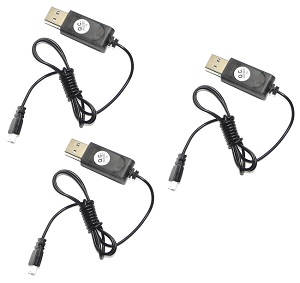 SYMA x5 x5a x5c x5c-1 RC Quadcopter spare parts USB charger cable 3pcs SYMA x5 x5a x5c x5c-1 RC Quadcopter spare parts USB charger cable 3pcs