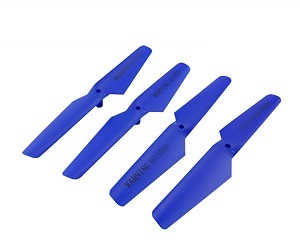 SYMA x5 x5a x5c x5c-1 RC Quadcopter spare parts propeller main blades (Blue) - Click Image to Close