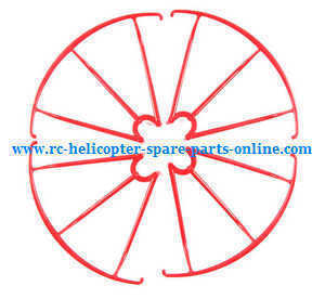 SYMA x5 x5a x5c x5c-1 RC Quadcopter spare parts protection set (Red) - Click Image to Close