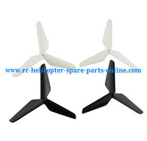 SYMA x5 x5a x5c x5c-1 RC Quadcopter spare parts upgrade Three leaf shape blades (White-Black) SYMA x5 x5a x5c x5c-1 RC Quadcopter spare parts upgrade Three leaf shape blades (White-Black)