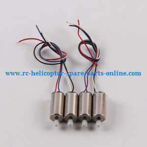syma x5s x5sw x5sc x5hc x5hw quadcopter spare parts motor (2* red-blue wire + 2* black-white wire)