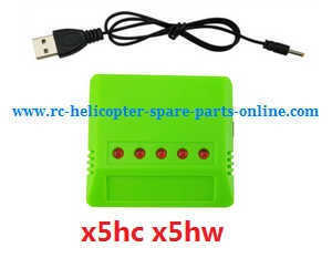 syma x5s x5sw x5sc x5hc x5hw quadcopter spare parts 1 To 5 charger set (x5hw x5hc)
