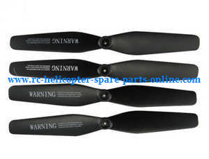 Syma x5u x5uw x5uc quadcopter spare parts main blades propellers (Black) - Click Image to Close
