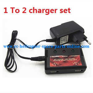 MJX X-series X600 quadcopter spare parts 1 To 2 charger set