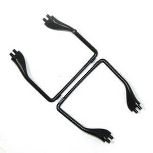 MJX X601H RC quadcopter spare parts undercarriage (Black) - Click Image to Close
