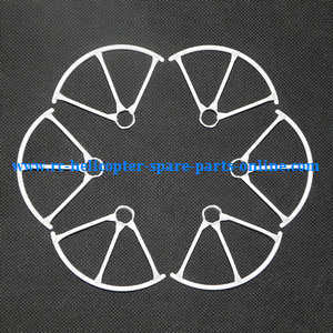 MJX X-series X800 quadcopter spare parts outer protection frame (White) - Click Image to Close