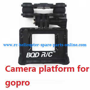 syma x8c x8w x8g x8hc x8hw x8hg quadcopter spare parts camera platform for gopro cam - Click Image to Close