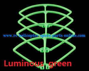 syma x8c x8w x8g x8hc x8hw x8hg quadcopter spare parts outer protection frame set (Luminous green)