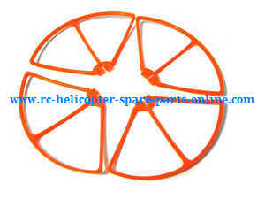 syma x8c x8w x8g x8hc x8hw x8hg quadcopter spare parts outer protection frame set (Orange)