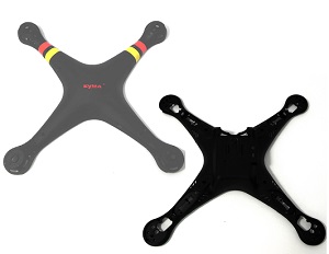syma x8c x8w x8g x8hc x8hw x8hg quadcopter spare parts upper and lower cover (black) - Click Image to Close