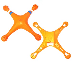 syma x8c x8w x8g x8hc x8hw x8hg quadcopter spare parts upper and lower cover (Orange)