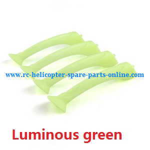 syma x8c x8w x8g x8hc x8hw x8hg quadcopter spare parts undercarriage landing skids (luminous green) - Click Image to Close