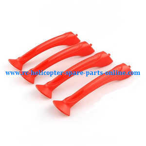 syma x8c x8w x8g x8hc x8hw x8hg quadcopter spare parts undercarriage landing skids (red)