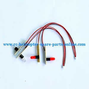 syma x8c x8w x8g x8hc x8hw x8hg quadcopter spare parts LED light (red+white) syma x8c x8w x8g x8hc x8hw x8hg quadcopter spare parts LED light (red+white)