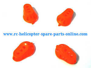 syma x8c x8w x8g x8hc x8hw x8hg quadcopter spare parts motor cover (orange) - Click Image to Close