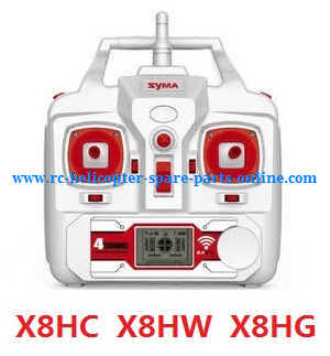 syma x8c x8w x8g x8hc x8hw x8hg quadcopter spare parts transmitter remote controller (x8hc x8hw x8hg)
