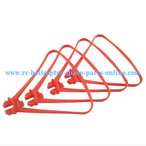 Syma X8PRO GPS RC quadcopter spare parts protection frame set (Red) - Click Image to Close