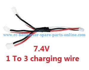 Syma X8SW X8SC X8SW-D RC quadcopter spare parts 1 to 3 charger wire