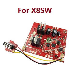 Syma X8SW X8SC X8SW-D RC quadcopter spare parts PCB board (For X8SW) - Click Image to Close