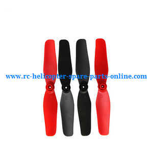 Syma x9 x9s RC fly car quadcopter spare parts main blades (Black-Red) - Click Image to Close