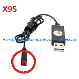 Syma x9 x9s RC fly car quadcopter spare parts USB charger wire (X9S) - Click Image to Close