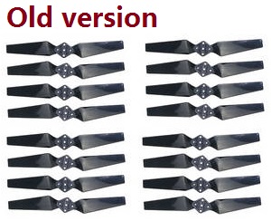 JJRC X9 X9P X9PS heron RC quadcopter drone spare parts main blades 4sets (Old version) - Click Image to Close