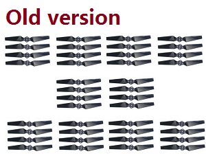 JJRC X9 X9P X9PS heron RC quadcopter drone spare parts main blades 10sets (Old version) - Click Image to Close