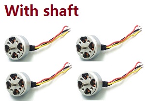 JJRC X9 X9P X9PS heron RC quadcopter drone spare parts brushless motor 4pcs (With shaft) - Click Image to Close