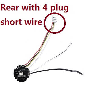 JJRC X9 X9P X9PS heron RC quadcopter drone spare parts ESC board (Rear short wire with 4 plug) - Click Image to Close