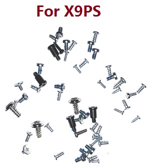 JJRC X9 X9P X9PS heron RC quadcopter drone spare parts screws set (For X9PS) - Click Image to Close