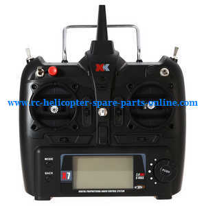 XK A1200 RC Airplanes Helicopter spare parts remote controller transmitter
