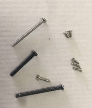 XK A800 RC Airplane Drone spare parts screws - Click Image to Close