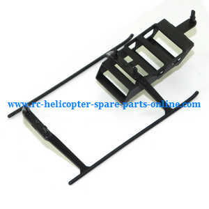 XK K100 RC helicopter spare parts undercarriage - Click Image to Close