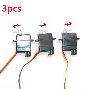 XK K110 K110S Wltoys WL RC helicopter spare parts SERVO 3pcs XK K110 K110S Wltoys WL RC helicopter spare parts SERVO 3pcs
