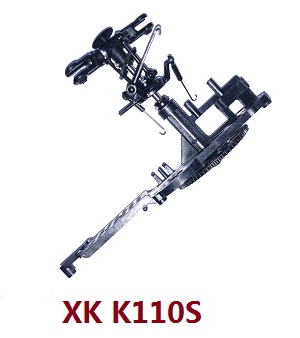 XK K110 K110S Wltoys WL RC helicopter spare parts body set (For K110S) - Click Image to Close