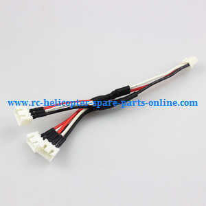XK K120 RC helicopter spare parts 1 to 3 charger wire 7.4V - Click Image to Close