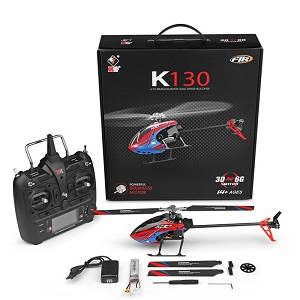 XK K130 RC helicopter with transmitter,RTF - Click Image to Close
