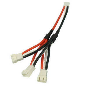 XK K130 RC helicopter spare parts 1 to 3 charger wire 7.4V