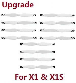 Wltoys XK X1 X1S drone RC Quadcopter spare parts upgrade main blades 3 sets - Click Image to Close