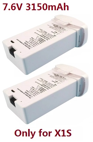 Wltoys XK X1S RC Quadcopter spare parts battery 7.6V 3150mAh 2pcs (Only for X1S)