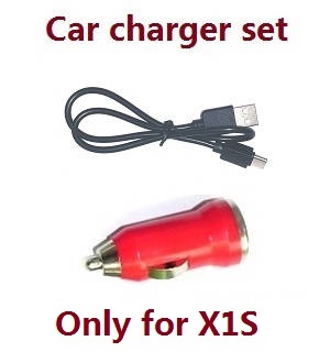 Wltoys XK X1S RC Quadcopter spare parts USB charger wire + car charger adapter (Only for X1S) - Click Image to Close