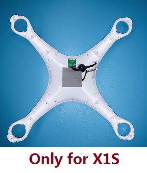 Wltoys XK X1S RC Quadcopter spare parts upper cover + GPS + compass (Assembled) (Only for X1S) - Click Image to Close