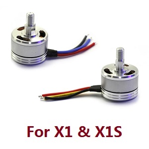 Wltoys XK X1 X1S droneRC Quadcopter spare parts brushless motor (CCW + CW) - Click Image to Close